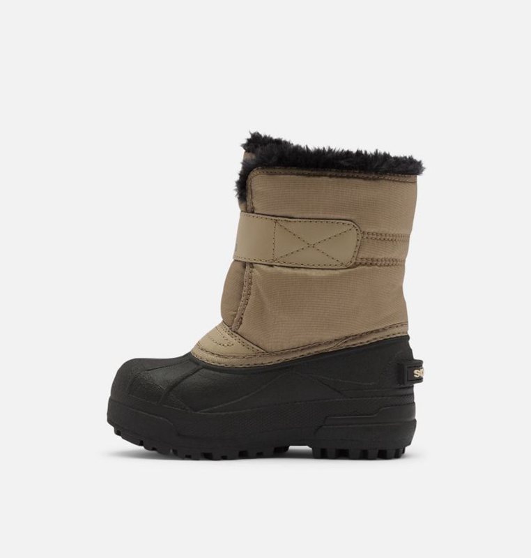 Sorel Barn Vinterkängor Khaki/Svarta - Toddler Commander™ - AKF-513672